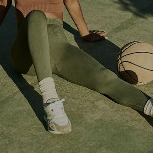 Free people good karma green leggings
